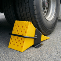 plastic wheel chock for semi trailers